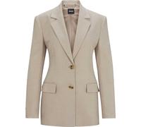 Boss - "Jerela" Veste simple boutonnage pour femme GT6261 (34 FR) (Beige)