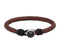 Boss Jewelry 1580467M - THAD CLASSIC Geflochtenes Lederarmband