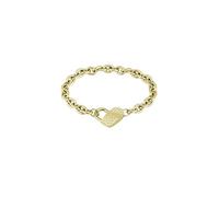 BOSS Jewelry Bracelet en Chaîne pour Femme Collection DINYA en Or Jaune avec une Charm Cœur - 1580419