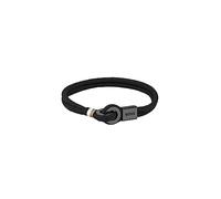 BOSS Jewelry Bracelet en Nylon pour Homme Collection THAD SPORT Couleur Noire - 1580472S