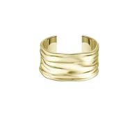 BOSS Jewelry Bracelet Jonc pour Femme Collection RIPPLE en Or Jaune avec des Lignes Ondulées - 1580774