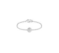 BOSS Bracelet argenté avec médaillon à monogramme Double B - Style DOUBLE B COIN, HB1580763 Couleur argentée M