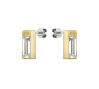 BOSS Jewelry Clous d'oreilles pour Femme Collection CLIA avec cristaux en version argentée ou dorée