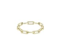 BOSS Jewelry Collier Ou Bracelet en chaîne pour Femme Collection Halia en Acier inoxydable couleur Or jaune,Bracelet