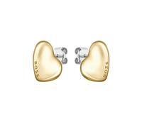 BOSS Boucles d’oreilles dorées au design en forme de cœur - Style HONEY, 58137121 Couleur dorée pcs.