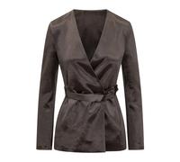 BOSS Blazer Slim Fit en twill brillant - Style Jia15, 50558325 Marron foncé 44