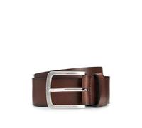 Hugo Boss Ceinture Jor-V Sz40 cuir italien boucle logo gravé 105 cm brun