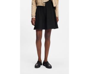 BOSS Jupe courte en jersey stretch - Style Vetira, 50551908 Noir 40