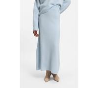 BOSS Jupe en maille avec breloque logotée - Style C_Fici, 50548955 bleu clair XS