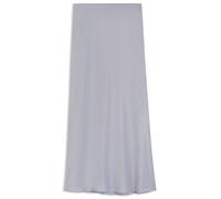 BOSS Jupe mi-longue à la coupe évasée en tissu brillant - Style Vesatie3, 50541819 Gris chiné 36