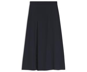 BOSS Jupe midi évasée avec plis sur le devant - Style Vateza, 50518840 Bleu foncé 40