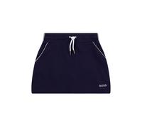 BOSS Jupe pour enfant, avec passepoil contrastant et logo - Style J13110/86812A, J13110 Bleu foncé 114