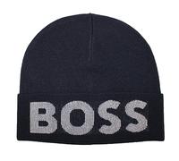 BOSS Kallivan_Hat Beanie, Dark Blue404, Taille Unique Homme