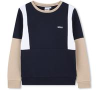 Boss Kids Colour Block Sweatshirt, Design Sweatshirt Marine 849 14 ans Male