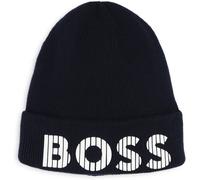 Boss Kids Large Beanie Marine 849 6-12Y Male