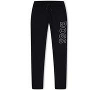 Boss Kids Large Logo Jogging Bottoms, Logo Design Noir 09B 6 ans Male