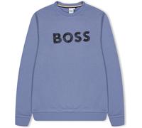 Boss Kids Large Logo Sweatshirt, Logo Design Gris moyen 049 6 ans Male