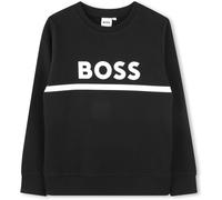 Boss Kids Large Logo Sweatshirt, Logo Design Noir 09B 10 ans Male