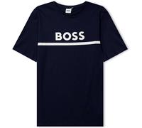 Boss Kids Large Logo T-Shirt, Logo Design Marine 849 14Y Male