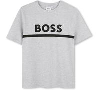 Boss Kids Large Logo T-Shirt, Logo Gris A32 6 ans Male
