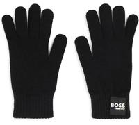 Boss Kids Logo Gloves, Logo Design Noir 09B 14-16Y Male