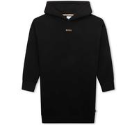 Boss Kids Logo Hoodie Dress, Logo Design Noir 09B 14Y Female