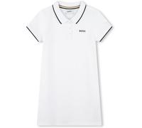 Boss Kids Logo Polo Dress Blanc 10P 14Y Female