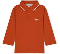 Boss Kids Long-Sleeve Polo Orange 388 18M Male