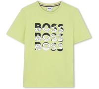 Boss Kids Multi Logo T-Shirt Design Apple 607 Pomme 607 8 ans Male