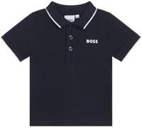 Boss Kids Small Logo Detail Polo Shirt Marine 849 2Y Male