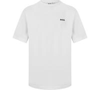 Boss Kids Small Logo T-Shirt, Subtle Logo Blanc 10P 10 ans Male