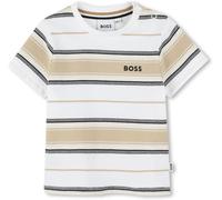 Boss Kids Stripe T-Shirt, Infant Design Sable 249 9 Mnth Male