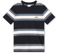 Boss Kids Stripe T-Shirt, Luxury Striped Design V98 bleu marine 12 ans Male