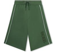 Boss Kids Striped Shirt With Striped Design Shorts Kaki 651 12 ans Male