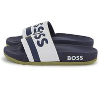 Boss Kids Striped Sliders, Design Sandals Blanc 10P 3.5 (36) Male