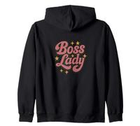 Boss Lady Boss Day Strong Woman Leader Work Appreciation Sweat à Capuche