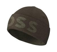 BOSS Lamico Bonnet en Tricot pour Homme, Open Green361, Taille Unique