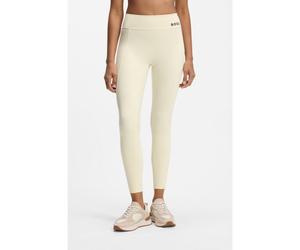 BOSS Legging Actif en stretch performant avec gestion de l'humidité - Style Ekiden4, 50572091 Jaune clair XL