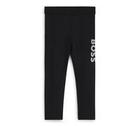 BOSS Legging avec logo vertical argenté pour enfant - Style J51100/09B12A, J51100 Noir 114