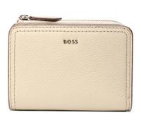 Boss Lenah Porte-monnaie Cuir véritable 13 cm brun