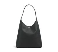BOSS Lenah Sac fourre-tout noir, cuir de vache grainé, femme