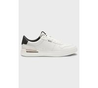 Hugo Boss Baskets en cuir Clint Tenn logotées Hommes Noir/Blanc Taille 41