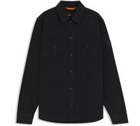 BOSS Surchemise Oversize en piqué de coton - Style Locky_2_M, 50548984 Noir M