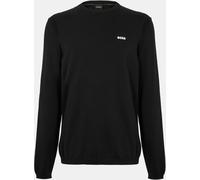BOSS Pull en coton avec détails contrastants - Style KN_Ever-X CN, 50556145 Noir S