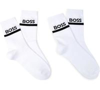 Boss Logo Print Socks Junior Boys. Blanc/Blanc 10P 16Y (39) Male
