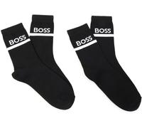 Boss Logo Print Socks Junior Boys. Noir/Noir 09B 8-10Y(31) Male