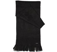 BOSS Lorfeo Écharpe, Noir 1, Taille Unique Homme