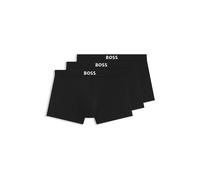 BOSS Boxers Microfibre Lot de 3 - Noir M