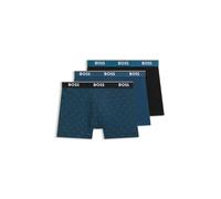 Boss Lot de 3 Boxers pour Homme Design Power, Open Miscellaneous, S