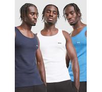BOSS Lot de 3 débardeurs Homme - Multicolore M